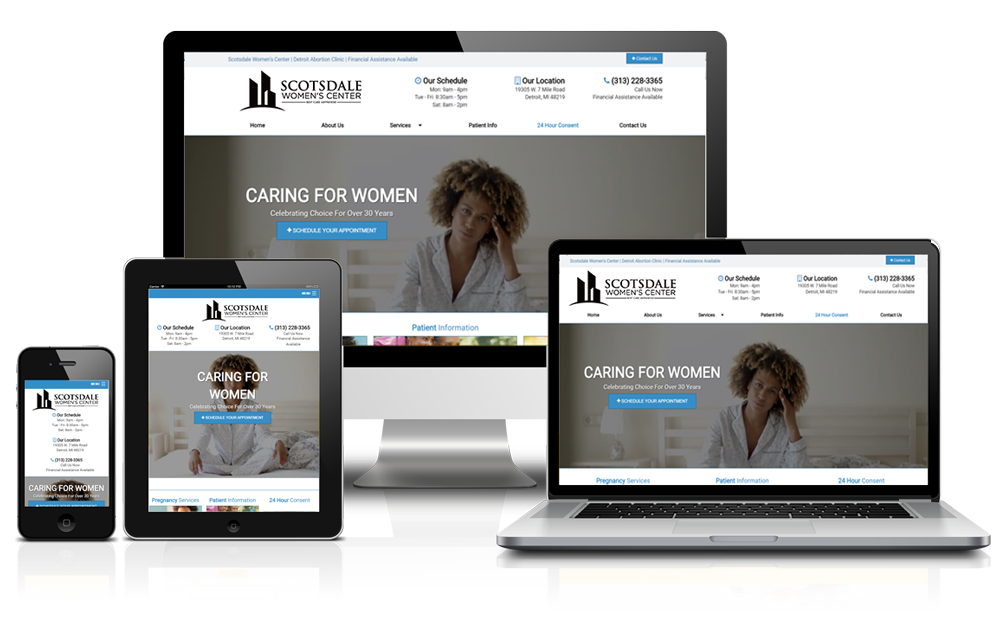 Responsive Abortion Websites